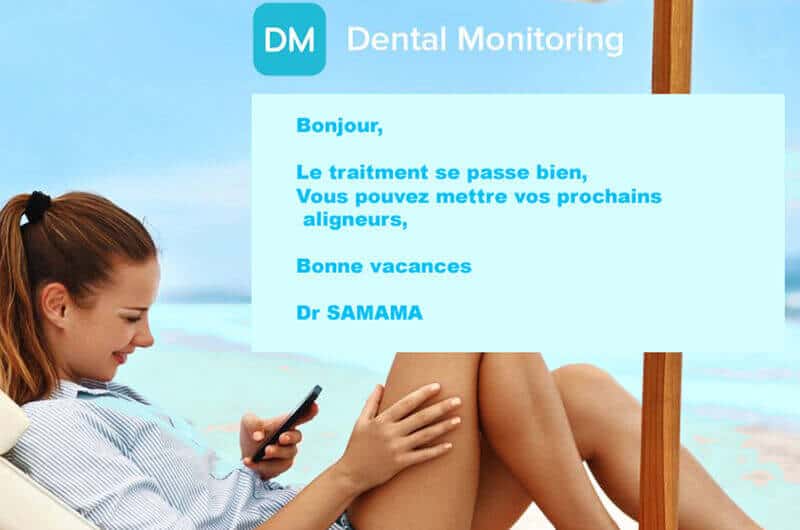 Orthodontiste Yvelines Paris Docteur Samama Orthodontiste radiographie dental monitoring Vesinet Boucle de seine Pecq Croissy Chatou Houille Montesson Marly Maison Laffitte invisalign